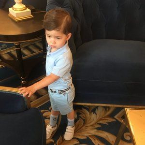 Size 3T Class Club Light Blue Shorts